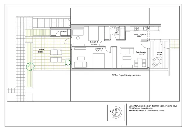 ENCANTADOR BUNGALOW REFORMADO INTEGRALMENTE Y AMUEBLADO EN VILLAMARTÍN – ORIHUELA COSTA — 37