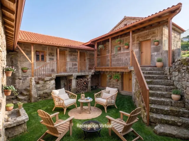 Casa de piedra para restaurar en San Cristóbal de Cea