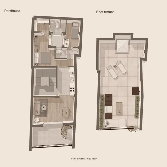 Ático 2 habitaciones 86m² en venta - Casco Antiguo — 6