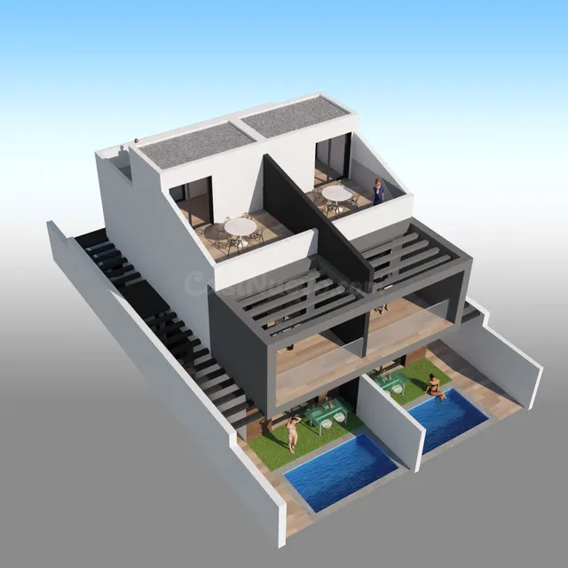 Adosado 3 habitaciones 107m² en venta - San blas - foto 4