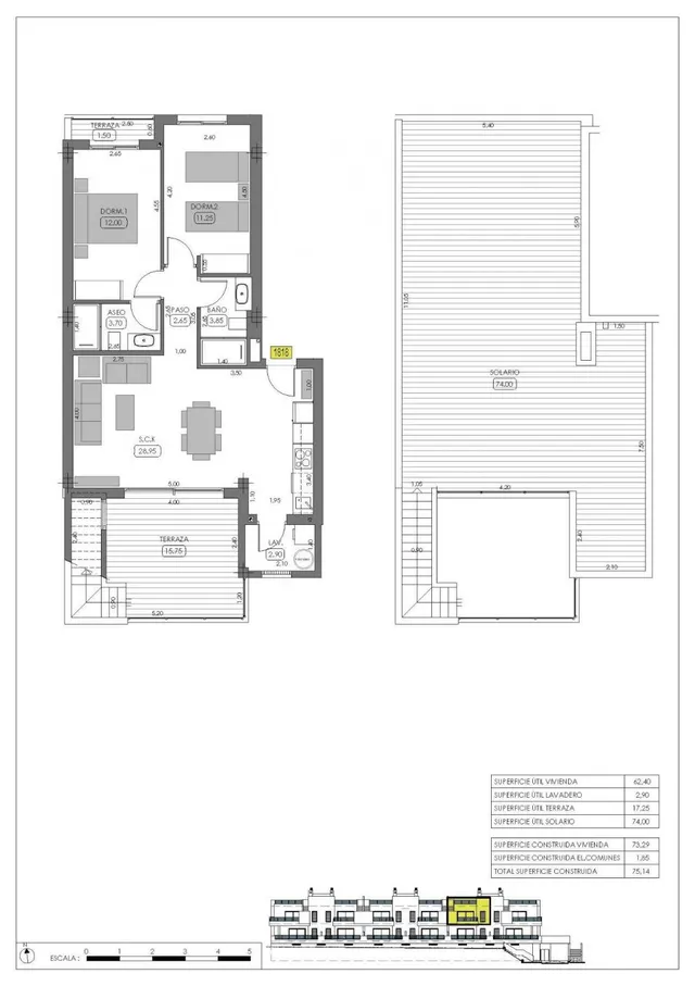 Bungalow 2 habitaciones 75m² en venta - Comunidad valenciana — 22