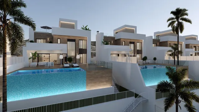 VILLAS DE LUJO DE OBRA NUEVA EN FINESTRAT CON VISTAS AL MAR — 8