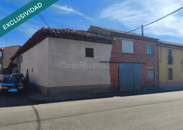 OCASIÓN EN PALAZUELO DE ÓRBIGO. CÉNTRICA CASA DE PUEBLO - foto 3