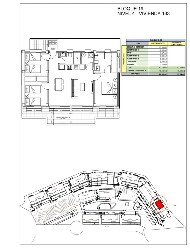 Ático 3 habitaciones 89m² en venta - Costa de valencia — 33