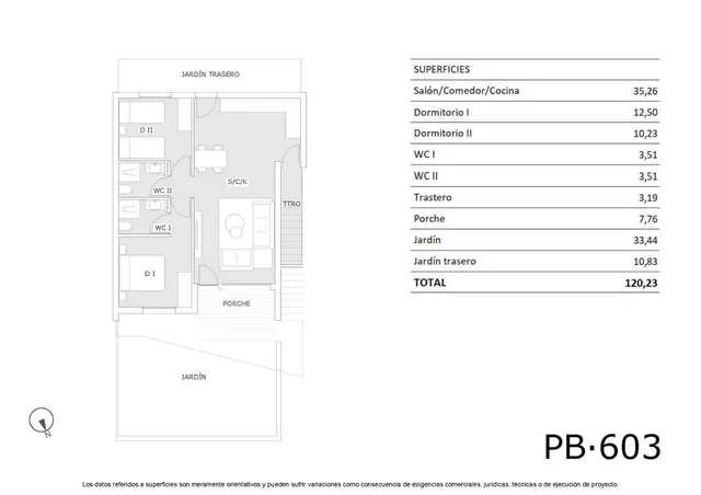 Bungalow 2 habitaciones 68m² en venta - Centro — 12