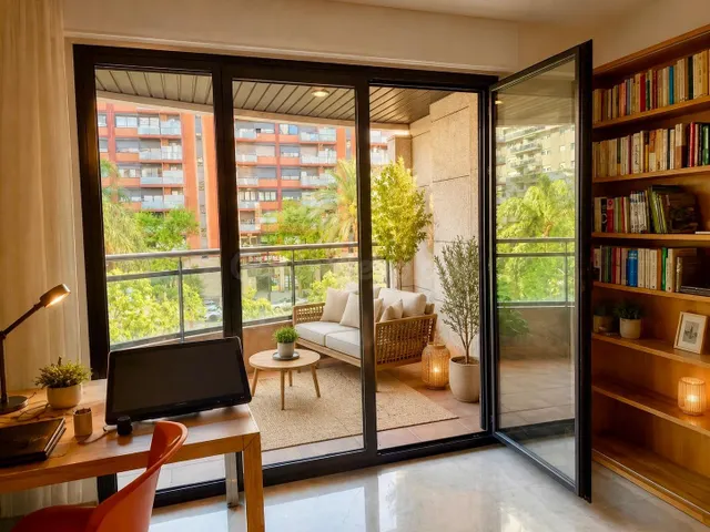 Piso con terraza, piscina y garaje doble en Avenida de Franc - foto 3