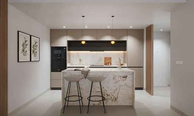 Apartamentos de lujo de nueva construcción en venta en el complejo Santa Rosalia Lake and Life Resort, en Murcia — 16
