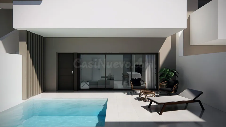 Bungalow 3 habitaciones 104m² en venta - Zona Pueblo