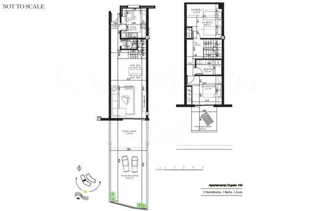 Dúplex 2 habitaciones 86m² en venta - Centro — 43