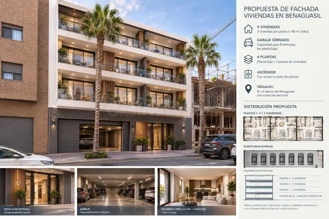 GRAN OPORTUNIDAD DE INVERSIÓN RESIDENCIAL EN BENAGUASIL - foto 4