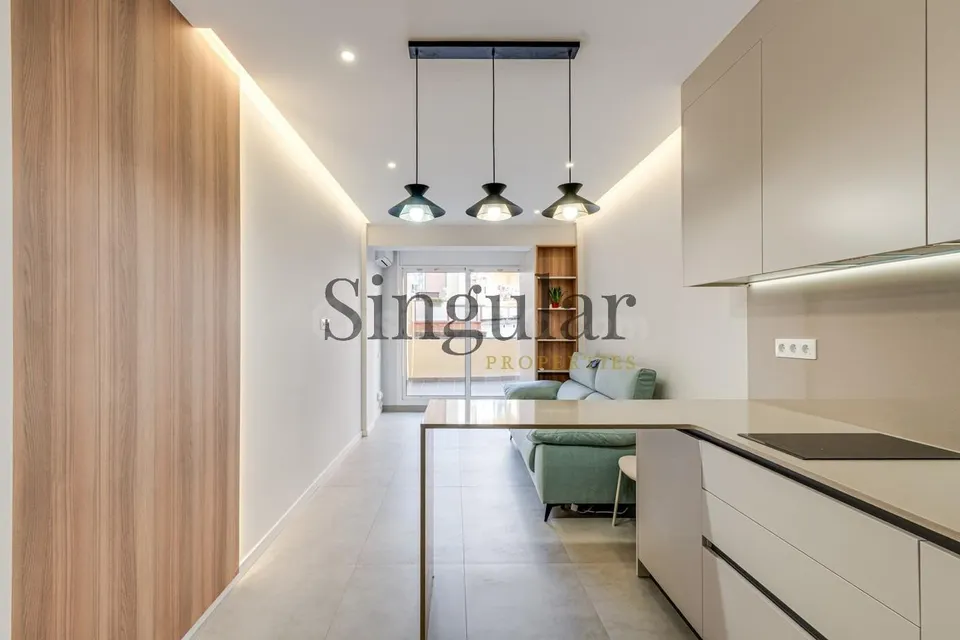 ¡JOYA EN POBLE-SEC! Loft de 32m2 totalmente reformado con terraza, a 1 minuto de Paral·lel y Sala Apolo