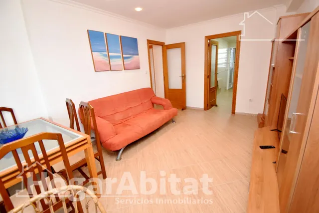 Vistas al mar en primera línea y terraza en este luminoso apartamento exterior en la playa del Mareny Blau — 6