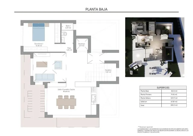 Villa 3 habitaciones 330m² en venta - Balcón de finestrat — 12