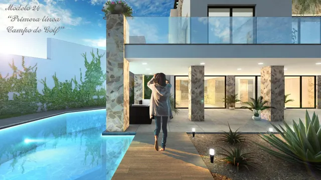 Villas de lujo en primera línea de campo de golf en Ciudad Q - foto 3