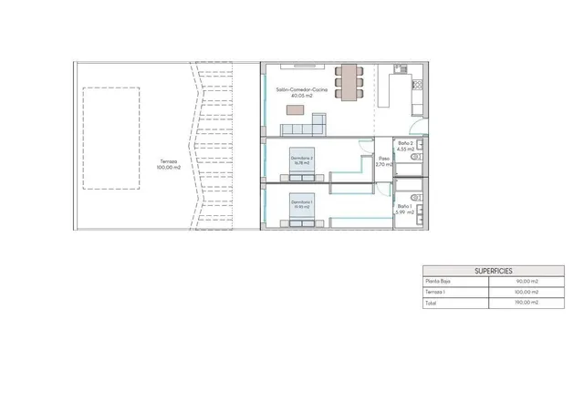 Bungalow planta baja en Finestrat - foto 4