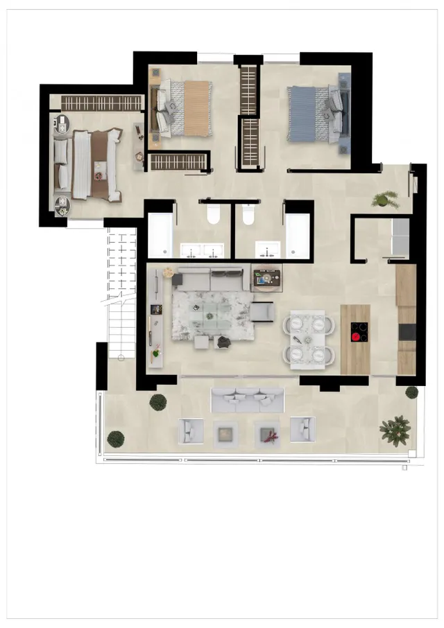 Ático 3 habitaciones 120m² en venta - Mijas golf — 27