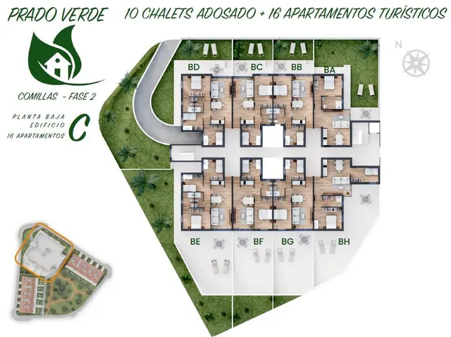 RESIDENCIAL PRADO VERDE, NUEVA PROMOCION APARTAMENTOS EN COMILLAS. — 11