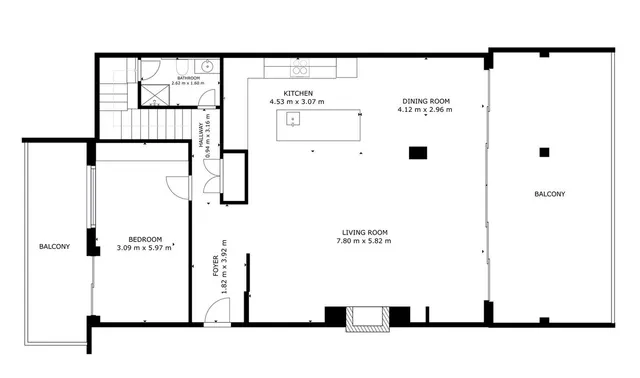 Ático Dúplex 4 habitaciones 186m² en venta - Centro — 43