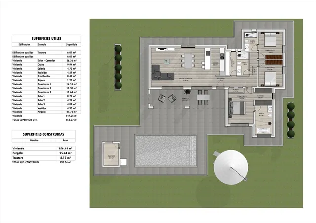 Villas de obra nueva situadas en término de Aspe. — 8