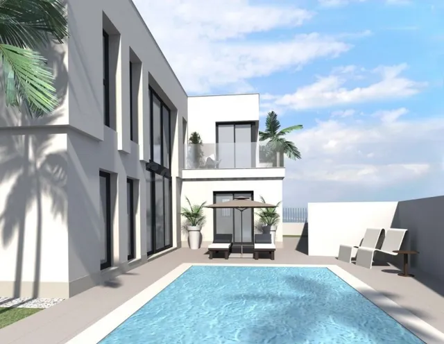 FANTASTICA VILLA DE OBRA NUEVA EN TORREVIEJA COSTA BLANCA SU