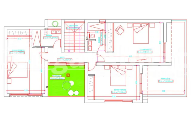 GRAN CHALET A ESTRENAR CON PISCINA, 3 TERRAZAS Y GARAJE — 14