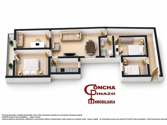 Piso de 4 habitaciones, 2º piso con ascensor junto al Gran Parque Central en Paterna — 28