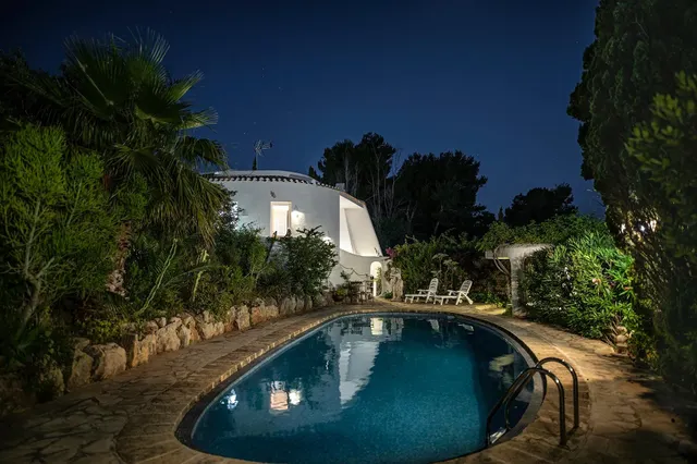 Villa con el encanto de una casita de campo con vistas al mar en Jávea — 2