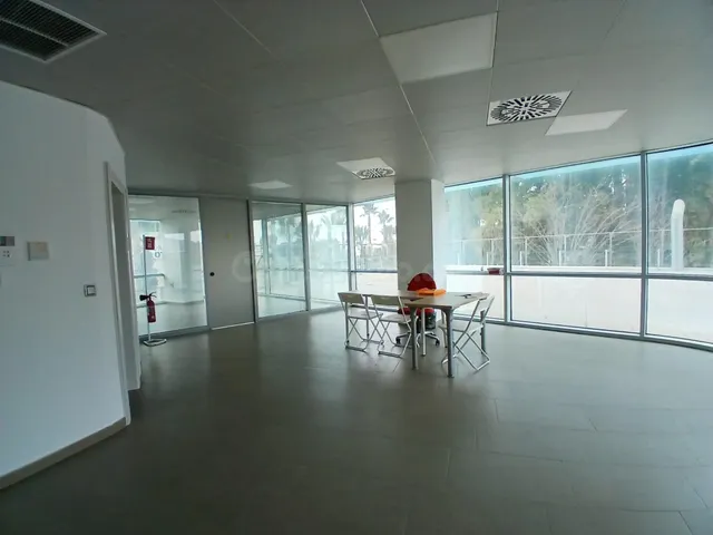 Oficina inspiradora con terraza en Murcia ciudad.