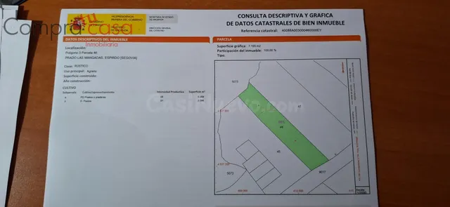 VENTA de PARCELA en ESPIRDO.SEGOVIA - foto 2