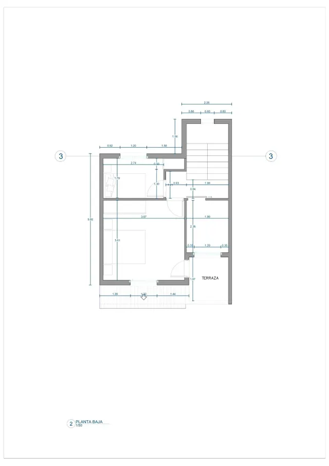 Chalet Adosado con piscina privada de 4 Dormitorios Y 3 baños  en Villamartín – Orihuela Costa — 8