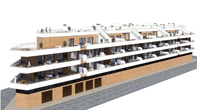 Apartamentos de nueva construcción con piscina y gimnasio en Formentera del Segura, Costa Blanca — 9