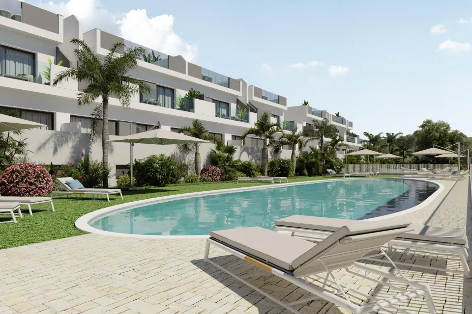 Nieuw Bouw Appartement Met Solarium In Los Balcones (Torrevieja)