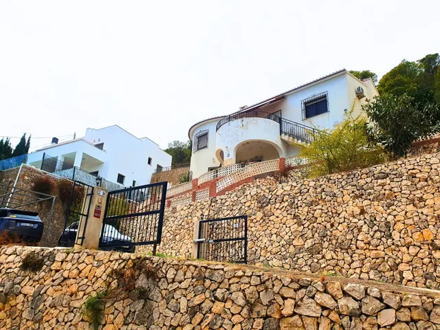 Villa Mediterránea en Calpe con vistas al mar, Peñón de Ifach y apartamento independiente — 40