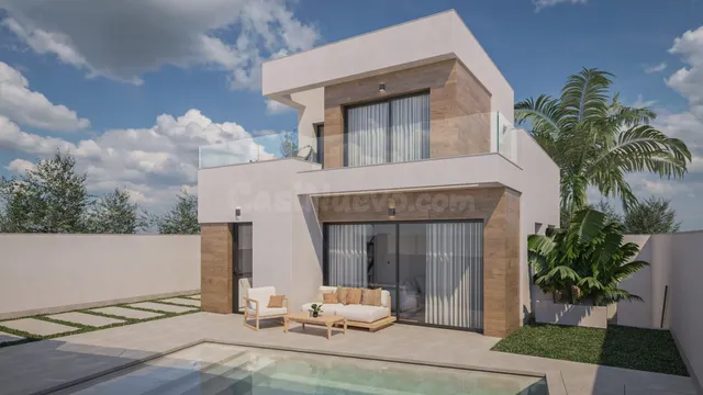 Chalet con piscina en Pilar de la Horadada, Costa Blanca - foto 4