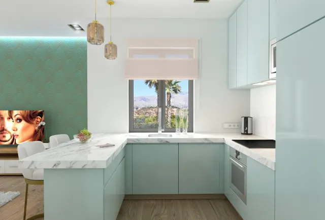 VILLAS MODERNAS NUEVAS DE 2 PLANTAS EN BALCON DE FINESTRAT !!! — 11