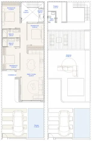 Villa 2 habitaciones 96m² en venta - Lo Pagán — 20