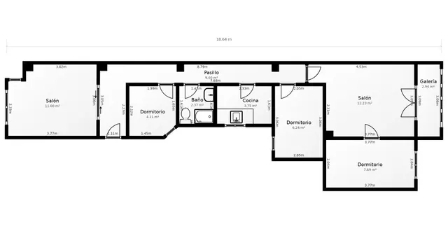 VIVIENDA DE 4 DORMITORIOS EN EL CENTRO DE BENIMACLET — 32