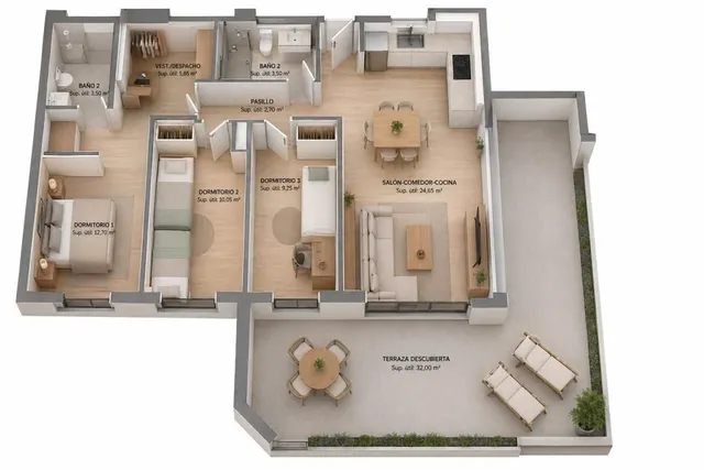 Apartamento 2 habitaciones 162m² en venta - Cala de Villajoyosa — 17