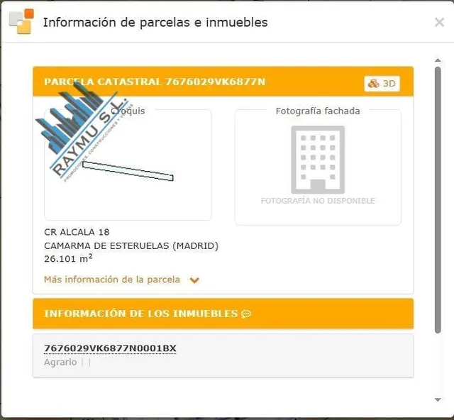 ️ SUELO EN DESARROLLO EN CAMARMA DE ESTERUELAS (MADRID) – GR - foto 3
