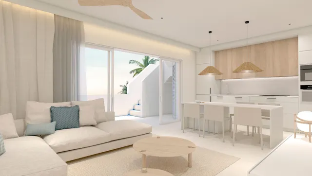 Apartamento tipo bungalow con piscina privada — 17