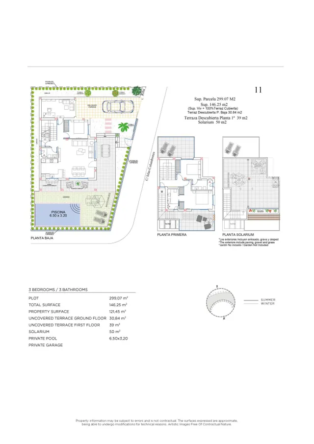 Villa 3 habitaciones 211m² en venta - Playa del Espejo — 18