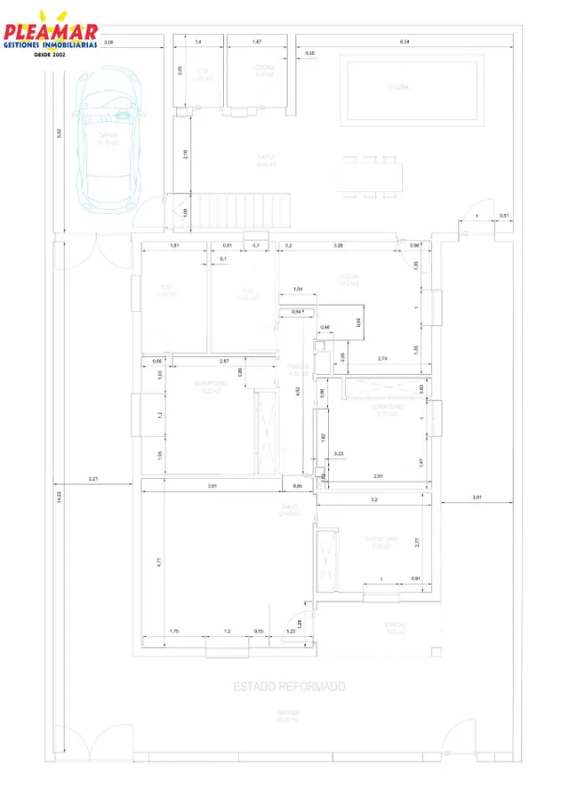 CASA INDEPENDIENTE DE 4 DORMITORIOS    PLAYA DE REGLA — 13
