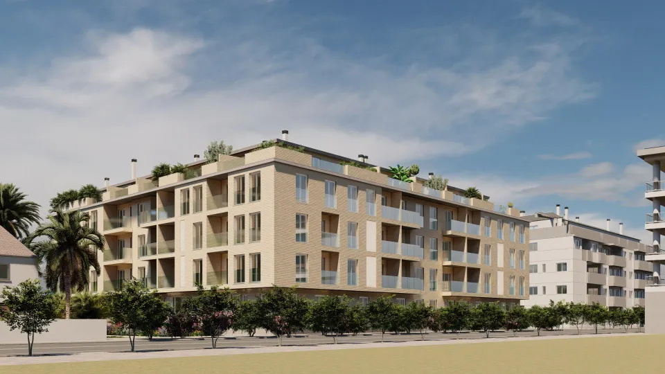 Piso de 3 habitaciones en segunda planta en Patiño, Murcia