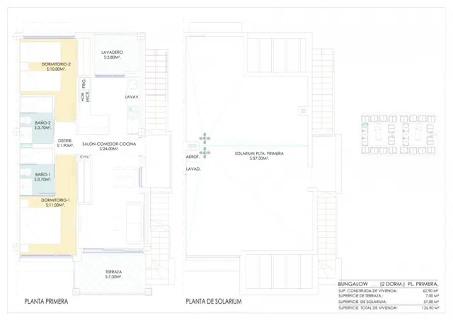 RESIDENCIAL DE OBRA NUEVA DE BUNGALOWS EN LOS BALCONES, TORREVIEJA — 30