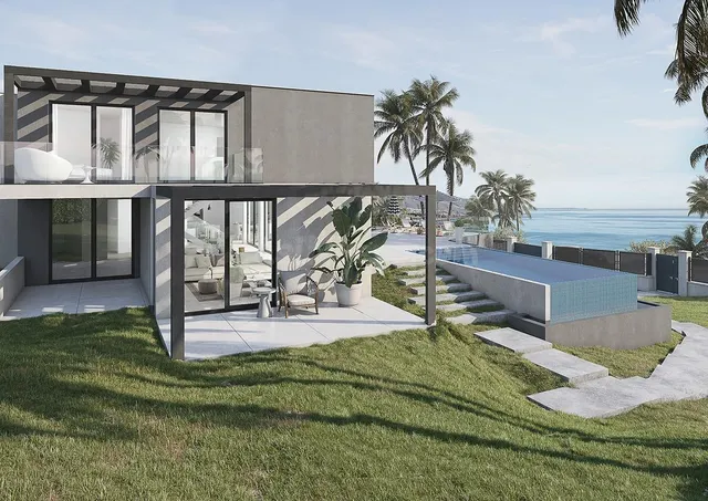 Villa de 4 dormitorios, 4 baños con vistas al Mar. La Alcaid - foto 2