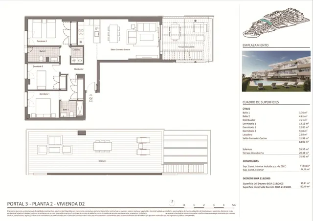 Ático 2 habitaciones 105m² en venta - Centro — 9