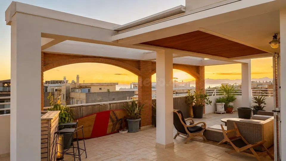 ESPECTACULAR ÁTICO CON TERRAZA DE 157M2 CON VISTA AL MAR