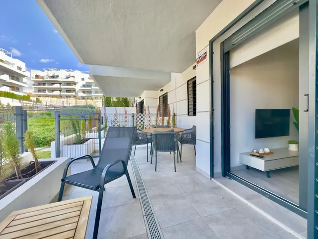 Apartamentos de 2 dormitorios y 1 baño en planta baja en urbanización con piscina en orihuela costa (villamartín) — 6
