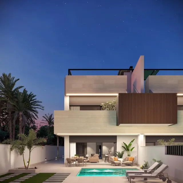 Villa 3 habitaciones 112m² en venta - Zona Pueblo — 32