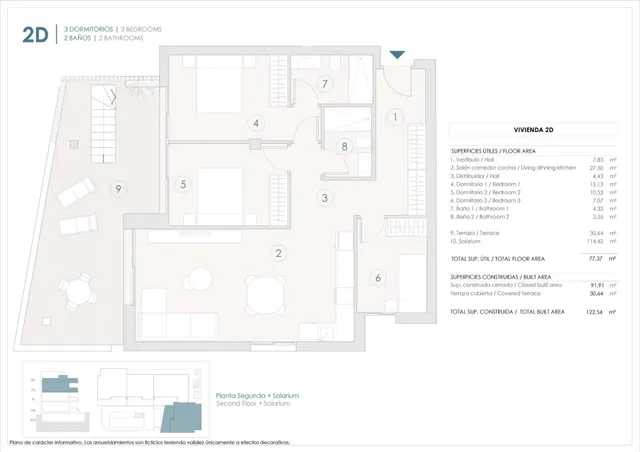 Apartamentos de nueva construcción en Benijófar con una ubicación céntrica — 7